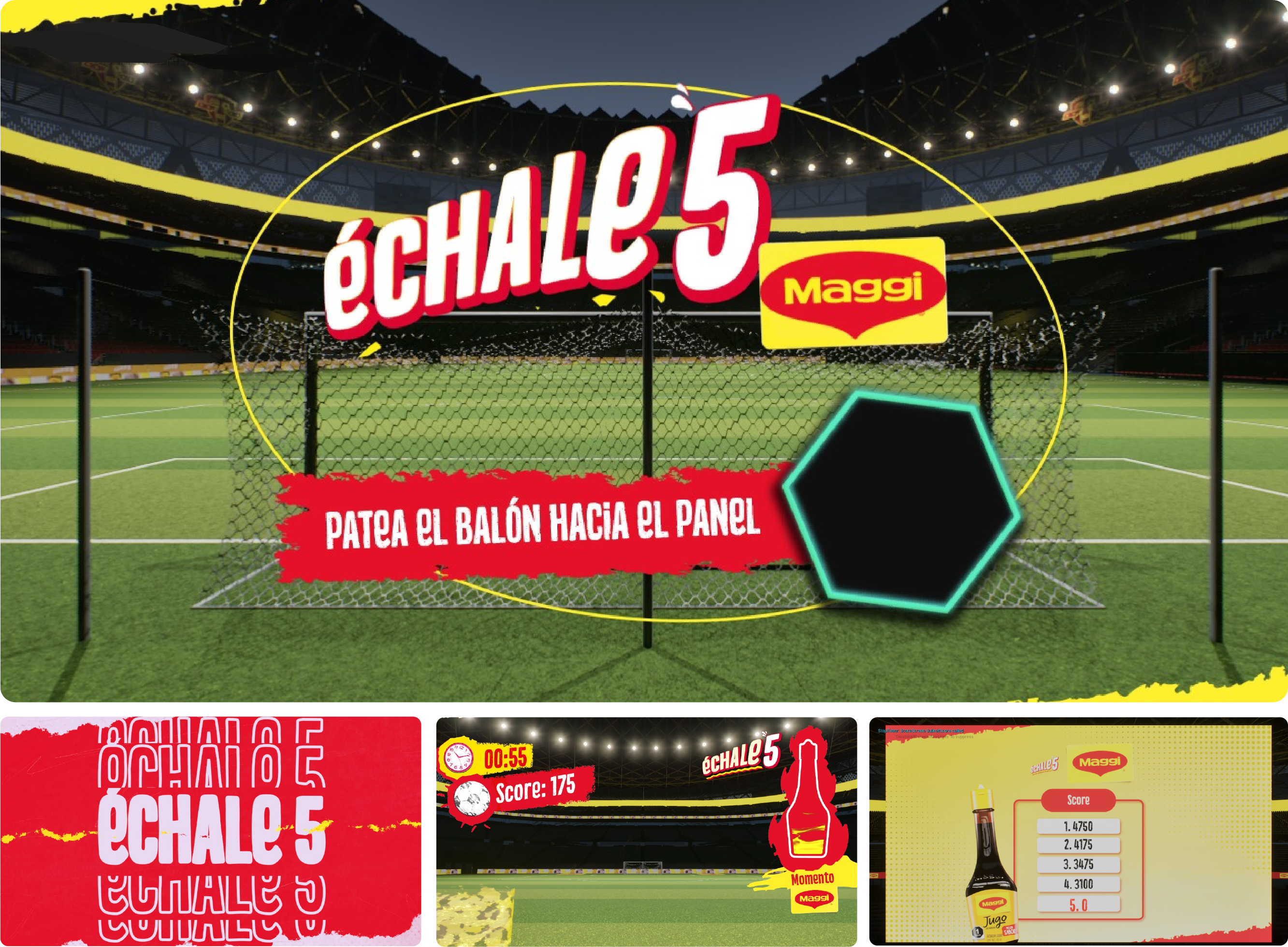 Maggi · Échale 5 · Diseño de la experiencia interactiva